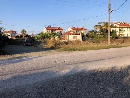 700M2 Corner Plot For Sale In Dalyan