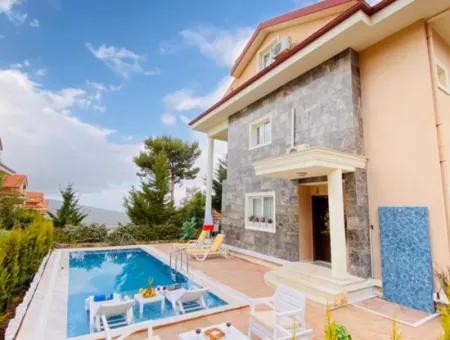 4+1 Villa For Sale In Fethiye Ovacik