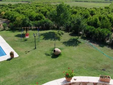 Estate For Sale, Dalyan 12,338M2 Plot Luxury Villa For Sale In