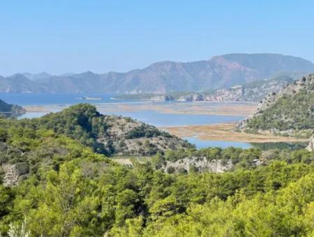 Gökbelde Full Sea View 3514M2 Land For Sale