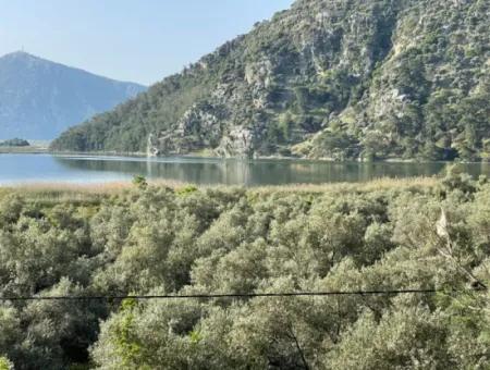 1,136M2 Field Plot For Sale With Çandır Lake View