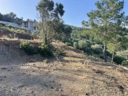 Land For Sale In Sarigerme 425M2 With Full Sea View